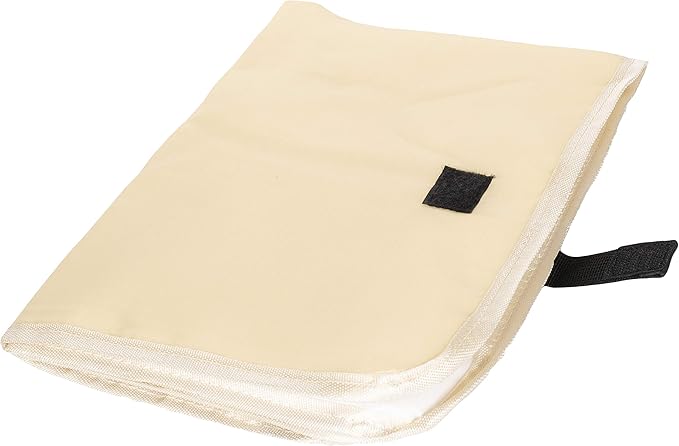 Lsarimo Waterproof Changing Mat for Baby Diaper Bag Cream.