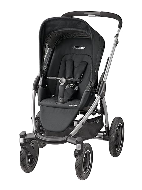 Maxi-Cosi 78208950 Mura 4 Plus Kinderwagen, black raven