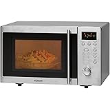 C.Bomann GmbH MWG 2211 U CB - Microwave Oven with Grill - freestanding - Stainless Steel