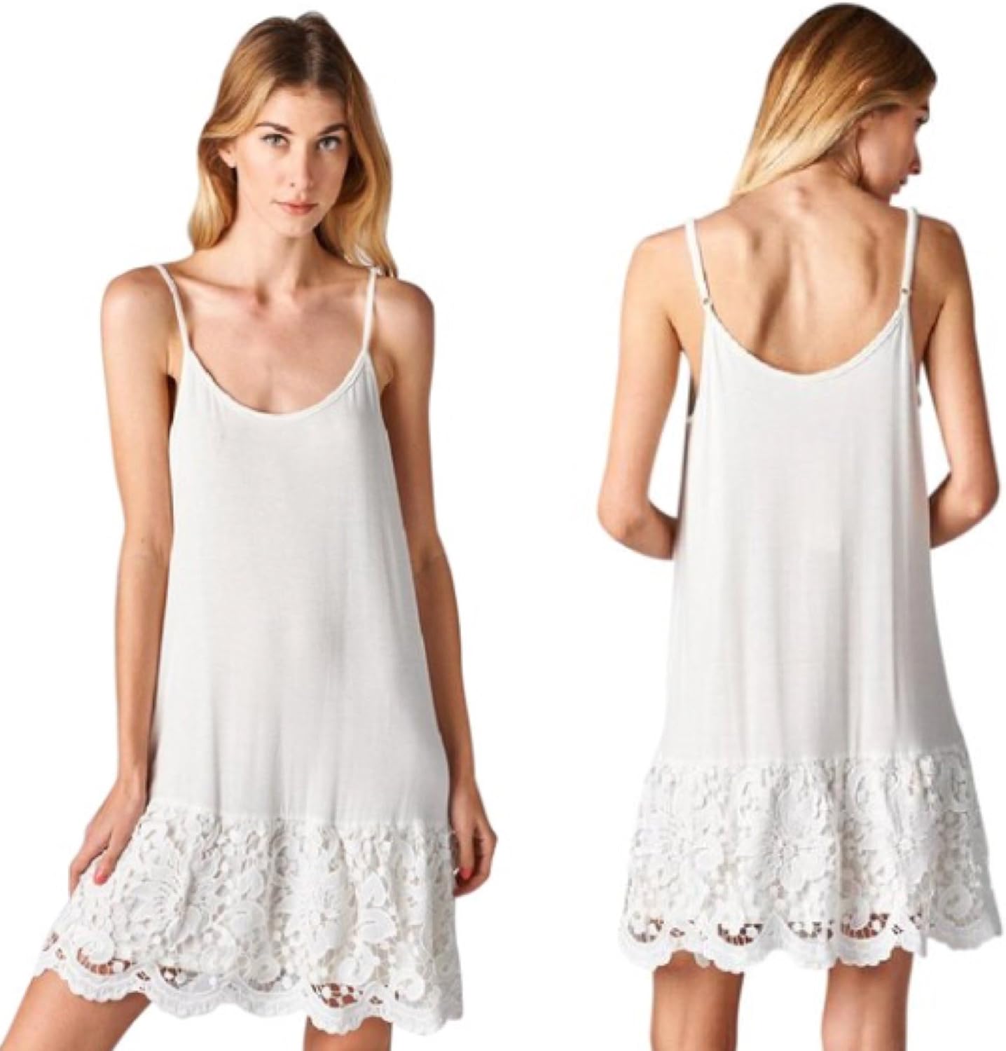 white tank top dress