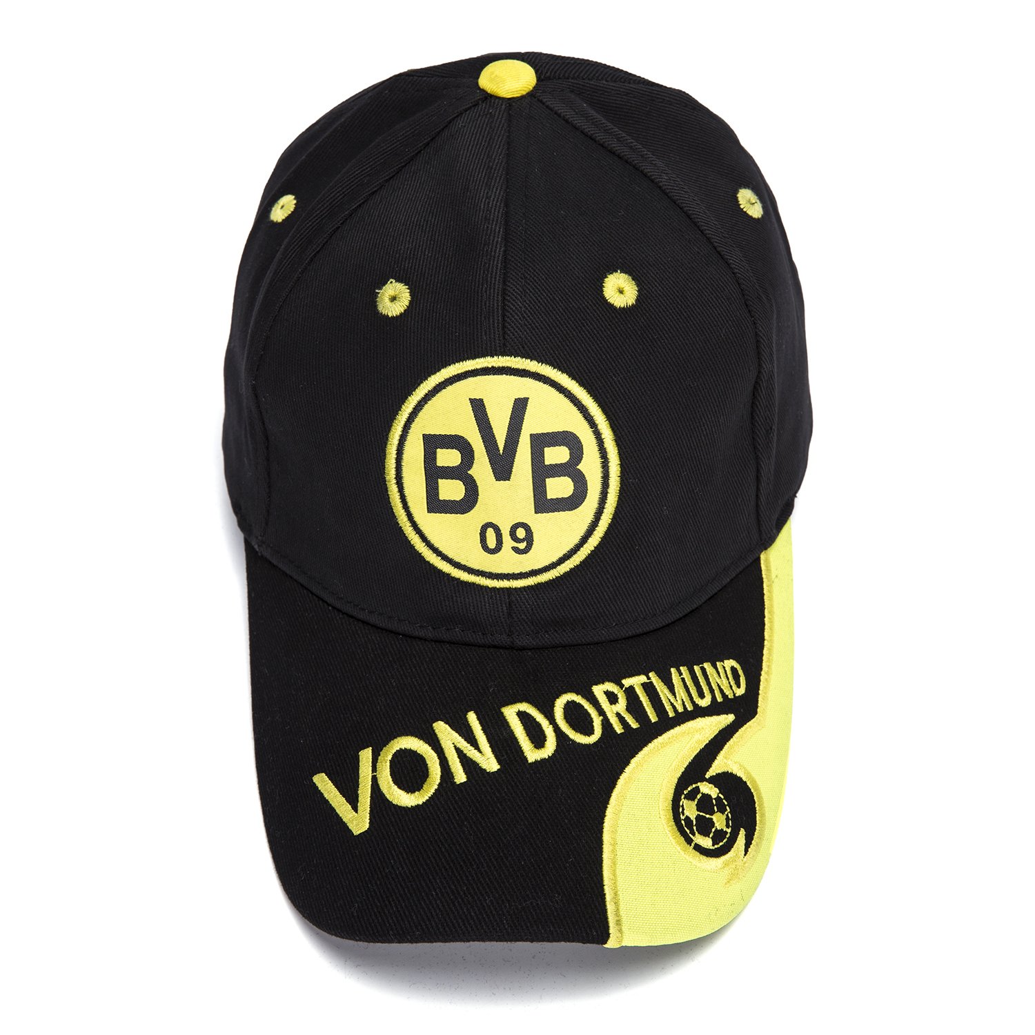 SSKKZH Dortmund Can Adjust Embroidered Black Baseball Cap SSKKZH Dortmund Can Adjust Embroidered Black Baseball Cap
