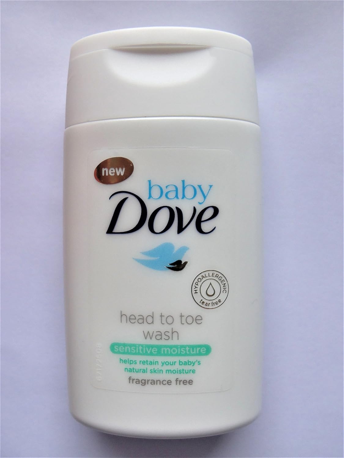 dove baby head to toe wash sensitive