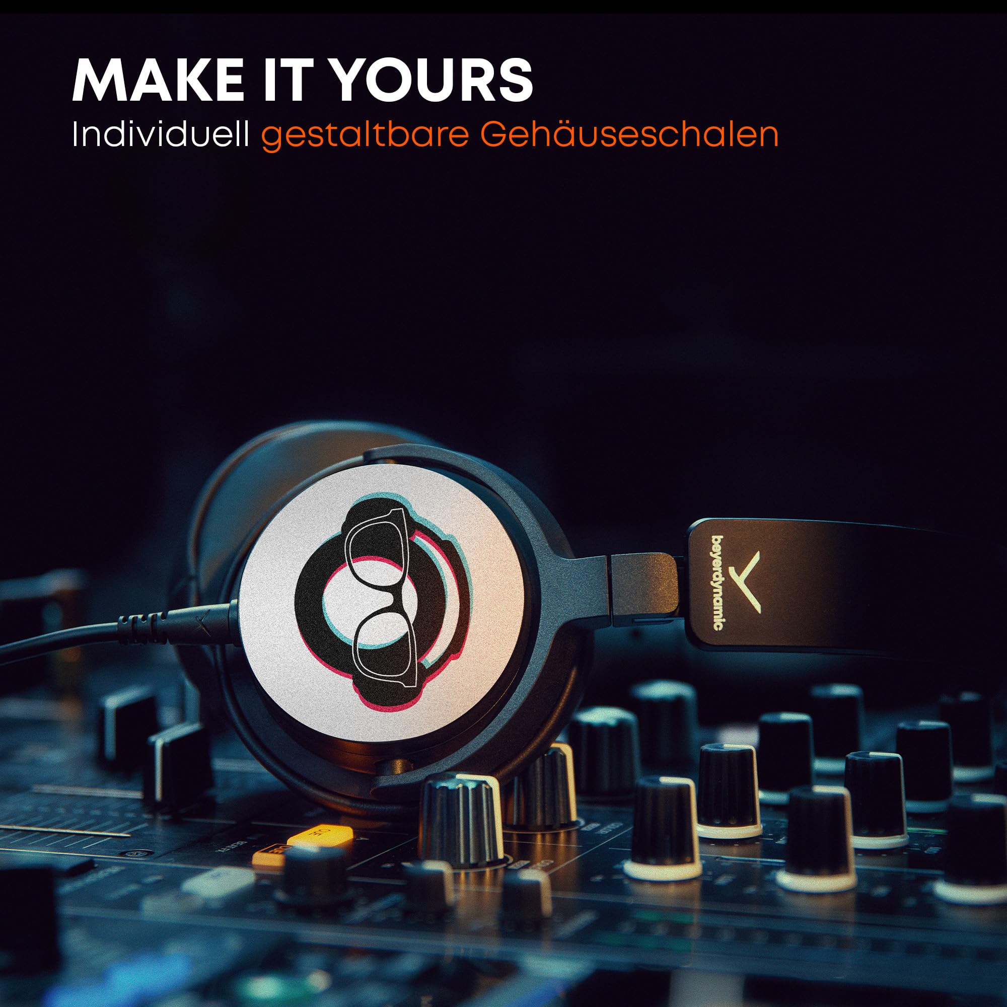 beyerdynamic DJ 300 PRO X Professioneller 2-in-1 DJ-Kopfhörer On-/Over-Ear-Wechsel als Flexibles Style- und Nutzungsfeature für Professionelle DJs 4