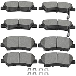 SCITOO D1595 D1544 Front Rear Ceramic Brake Pads