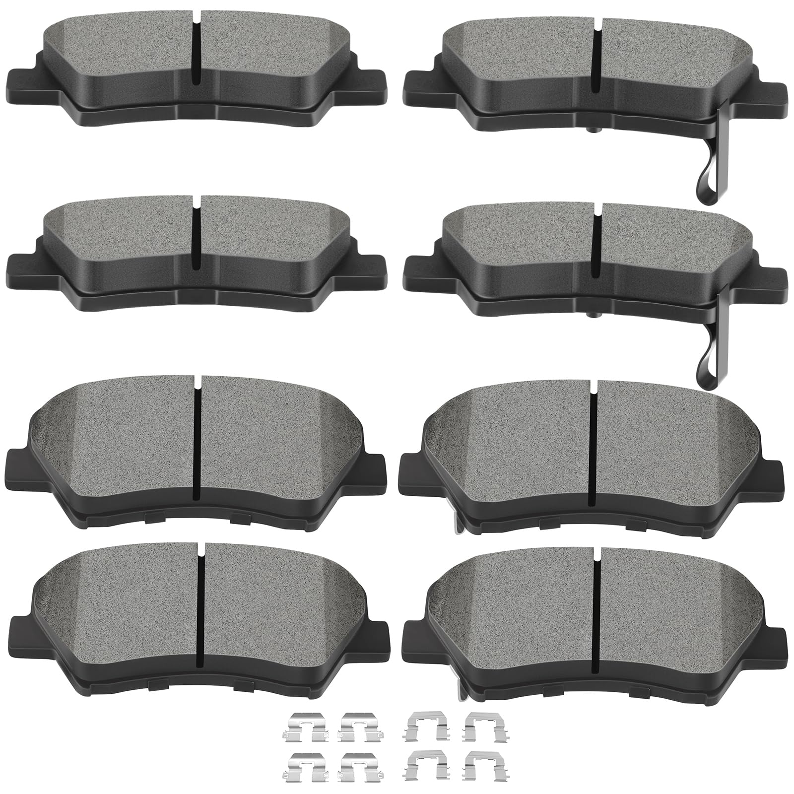 SCITOO D1595 D1544 Front Rear Ceramic Brake Pads
