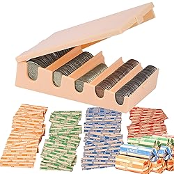 Coin Changer Tray Bundle of 100 Assorted Wrappers