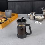 Café Olé Style Cafetiere 350ml 1 Cup Plastic Glass Black VMP-03F view 4
