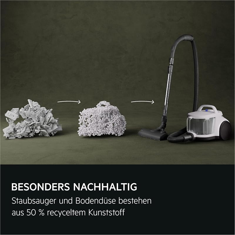 CLEAN 5000 Staubsauger beutellos, 1000 W, 100% Staubaufnahme, AL51C1DRF