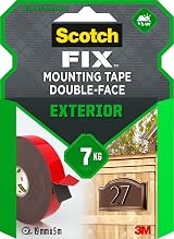 Scotch FIX Exterior Mounting Tape 411-1950-P 19mm x 5m 1 Roll
