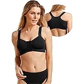 CAREFIX Alice Post Surgery Compression Bra w/Adjustable Straps | Post Surgical Bra Front Closure