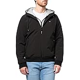 Champion Men's Hooded Softshell Bomber Jacket With Bib