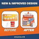 Bramble Adhesive Toe Warmers 40 Pair Ultra-Thin 80 Patches Air-Activated view 9