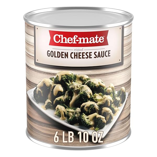 CHEF-MATE GOLDEN CHEDDAR CHEESE SAUCE, CANNED FOOD FOR...