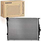 A-Premium Engine Coolant Radiator Assembly Compatible with BMW | for BMW 128i 2008-2013, 323i 2006-2011, 325i 2006, 325xi 2006, 328i, 328i xDrive, 328xi, 330i, 330xi, Z4, L6 2.5L 3.0L