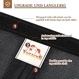 Yotache Side Opening Fly Screen 90x200 cm Magnetic Door Screen Black view 5