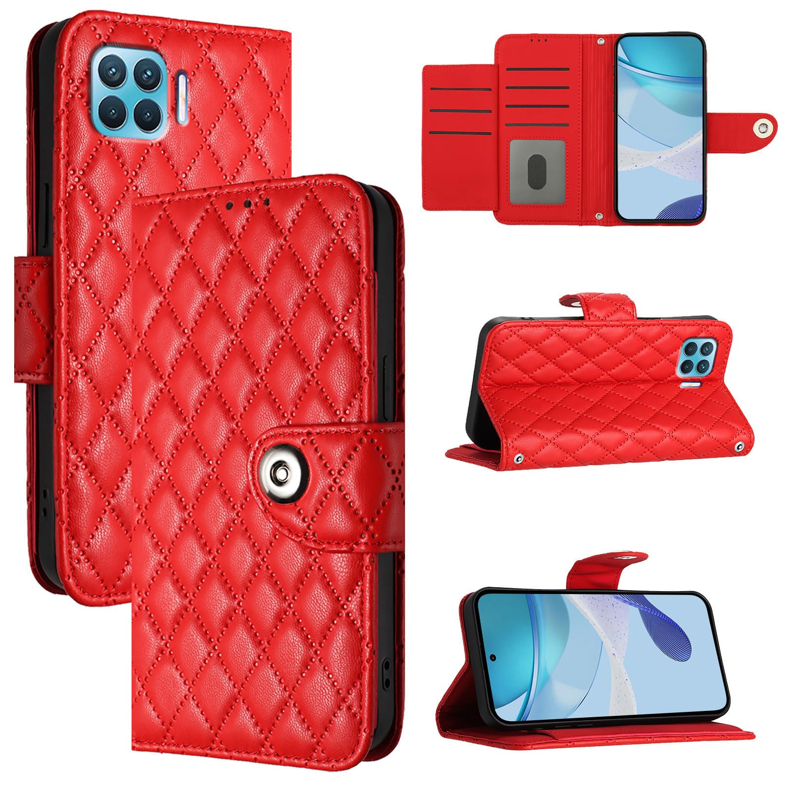 Rfvzubemok Compatible with Oppo F17 Pro 4G / A93 4G