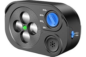 MODUS 2025 New Anti Barking Device for Dogs, Bark Box Rechargeable Dog Barking Deterrent with Variable Ultra Frequency/6 Modes/IP65 Waterproof Dog Silencer Stop Neighbors‘ Dog from Barking Up to 75ft(Black)