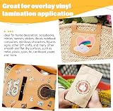 TECKWRAP Self Adhesive Laminating Sheets Clear Sticker Paper A4 28 Sheets Glossy view 5