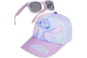 Get Trend Sunglasses Baseball Cap Set for Girls Sun Hat and UV400 Sunglasses