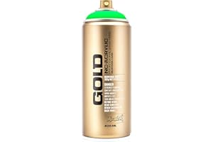 Montana Cans Montana GOLD 400 ml Color, Acid Green Spray Paint,MXG-F6000, 13.5 Fl Oz (Pack of 1)