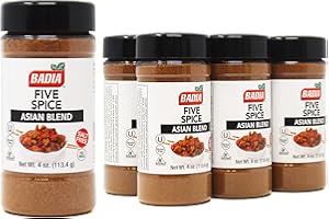 Badia Five Spice Asian Blend, 4 Ounce (Pack of 6)