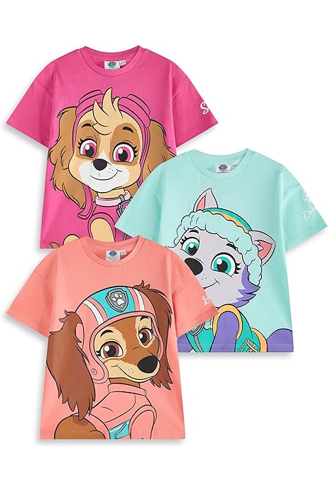Polo Niña Manga Corta Algodón Paw Patrol PAW PATROL