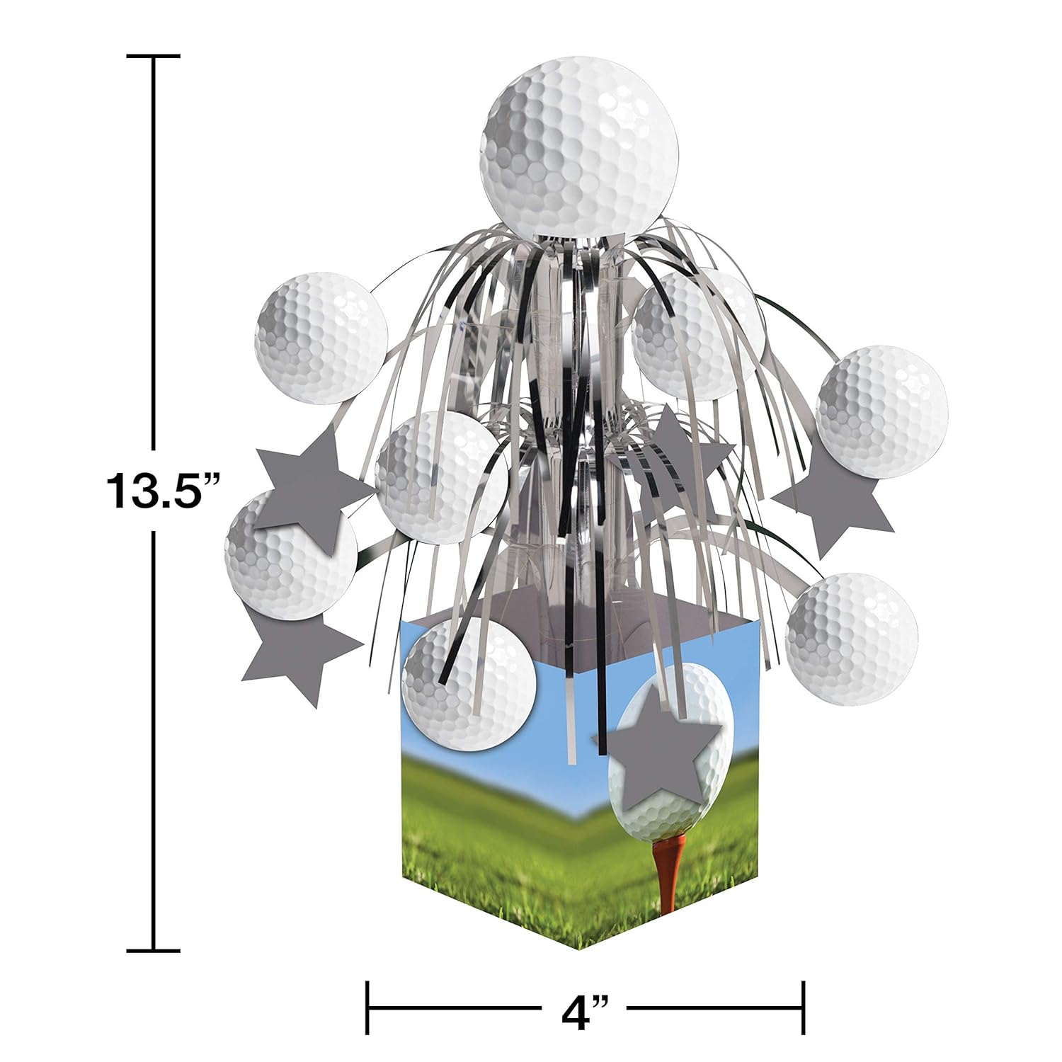 Creative Converting Sports Fanatic Golf Centerpiece With Mini