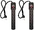 AmazonBasics 6-Outlet Surge Protector Power Strip 2-Pack, 200 Joule - Black