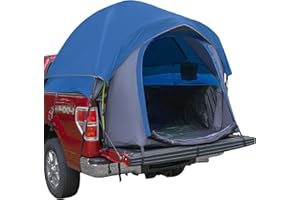 Truck Bed Tent - Water-Resistant Vented Camper Shell - Fits 5.5 to 6ft Truck Bed - 2 Person Camping Tent with Carry Bag by Wakeman Outdoors