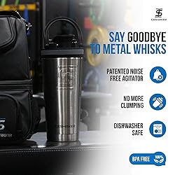 Ice Shaker Insulated Stainless Steel Shaker Bottle