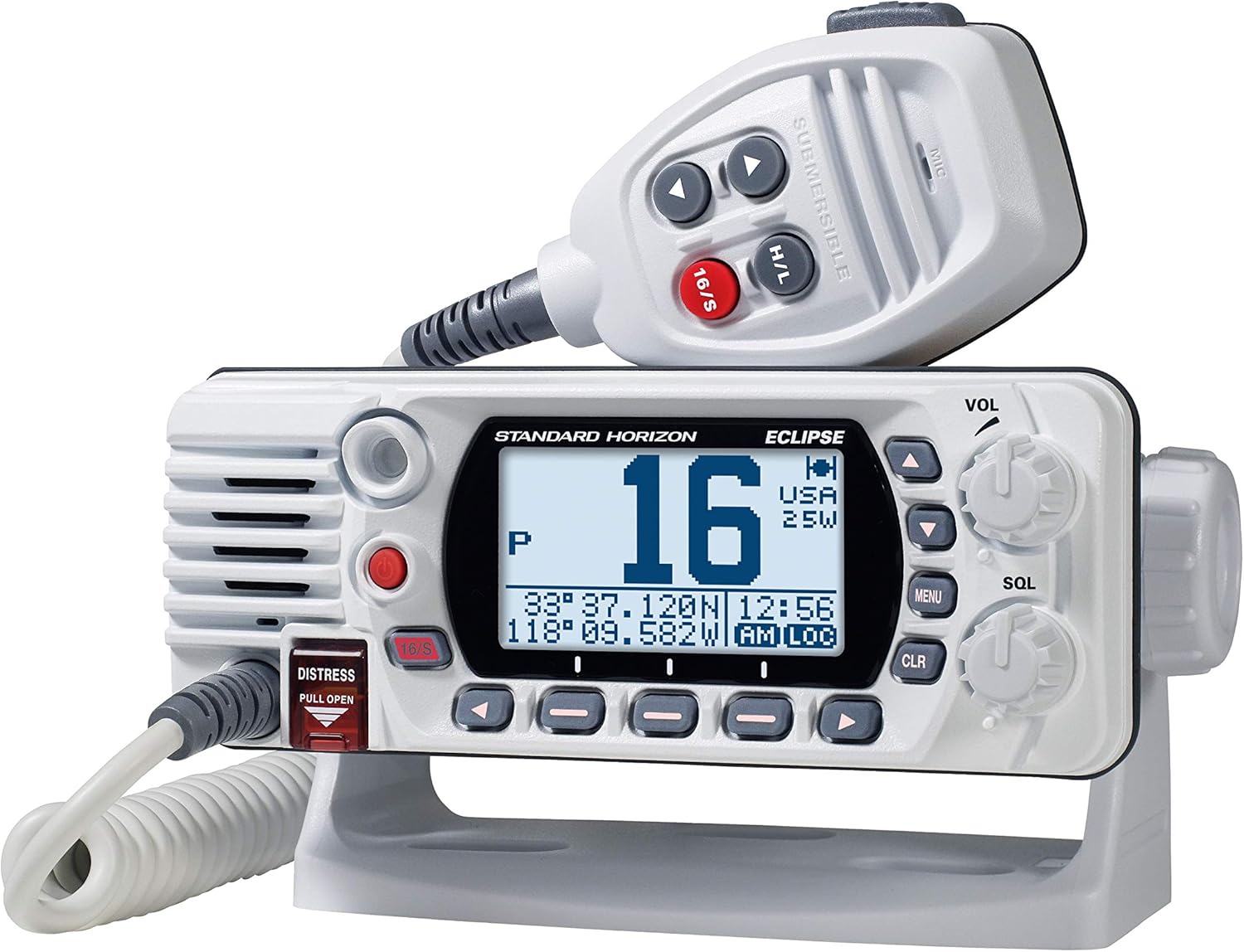 Standard Horizon GX1400 Eclipse Fixed Mount VHF Radio - White: GPS & Navigation