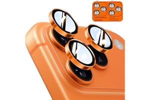 TOCOL 2 Pack for iPhone 17 Pro Max/iPhone 17 Pro Camera Lens Protectors, Individual Tempered Glass Protectors, Anti-Scratch, 