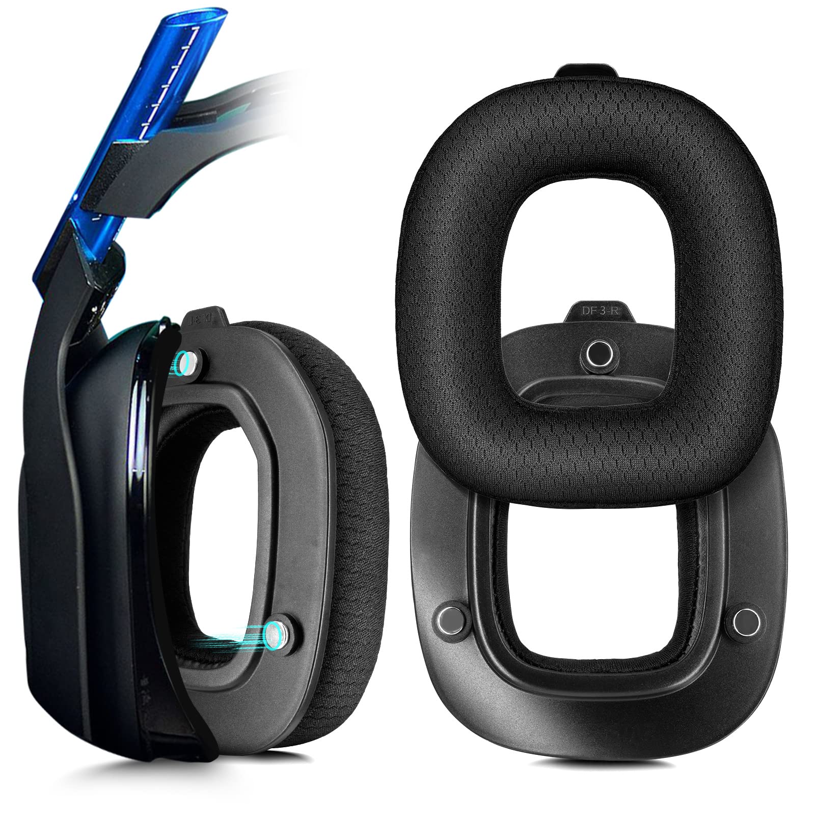 XBERSTAR Earpads Replacement for Astro A50 GEN3 Headset - A50 Accessories/Ear Cushion/Ear Cups (mesh earpad) — image 1