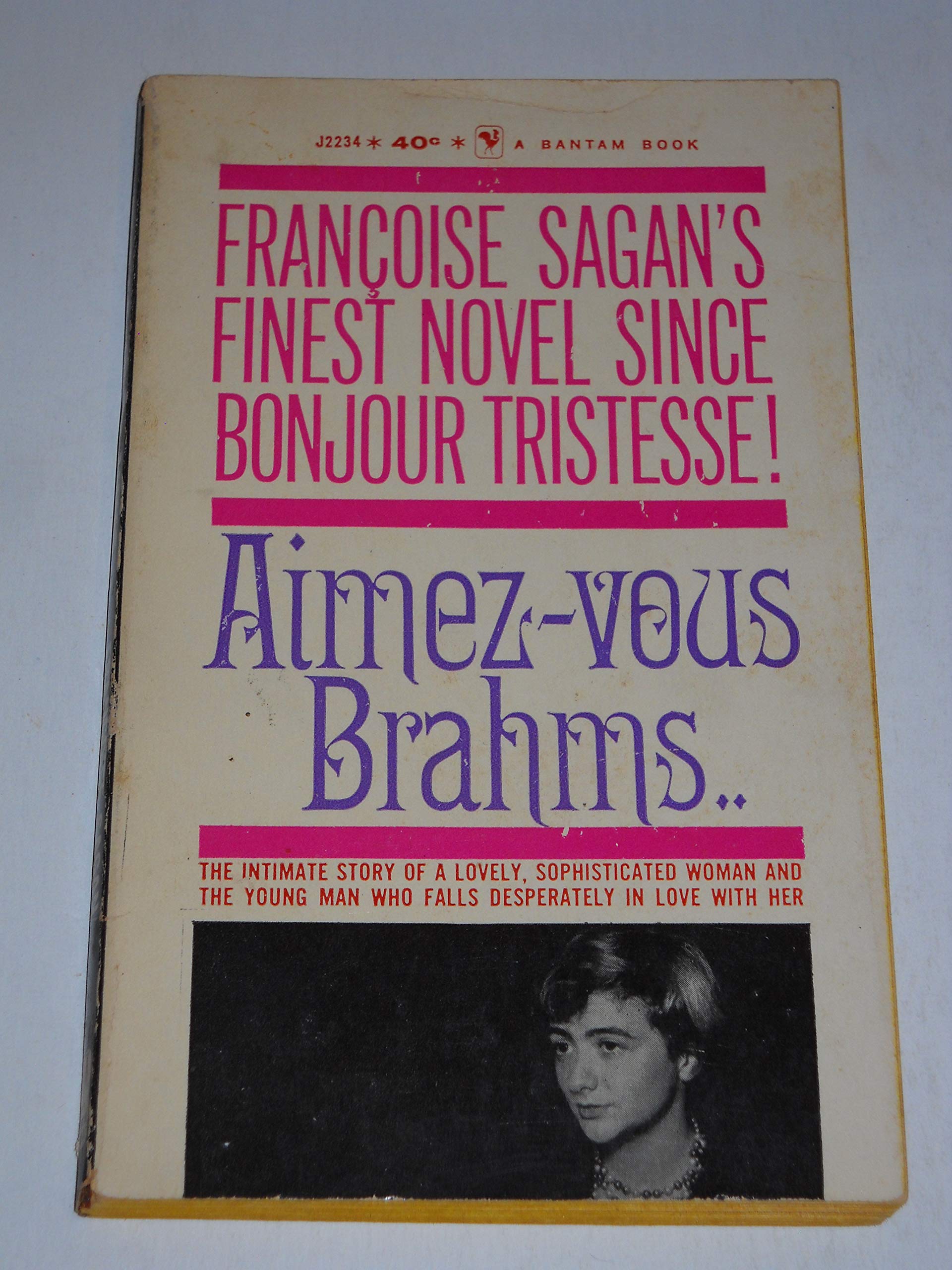 Aimez Vous Brahms Sagan Francoise Wiles Peter Translator Amazon Com Books