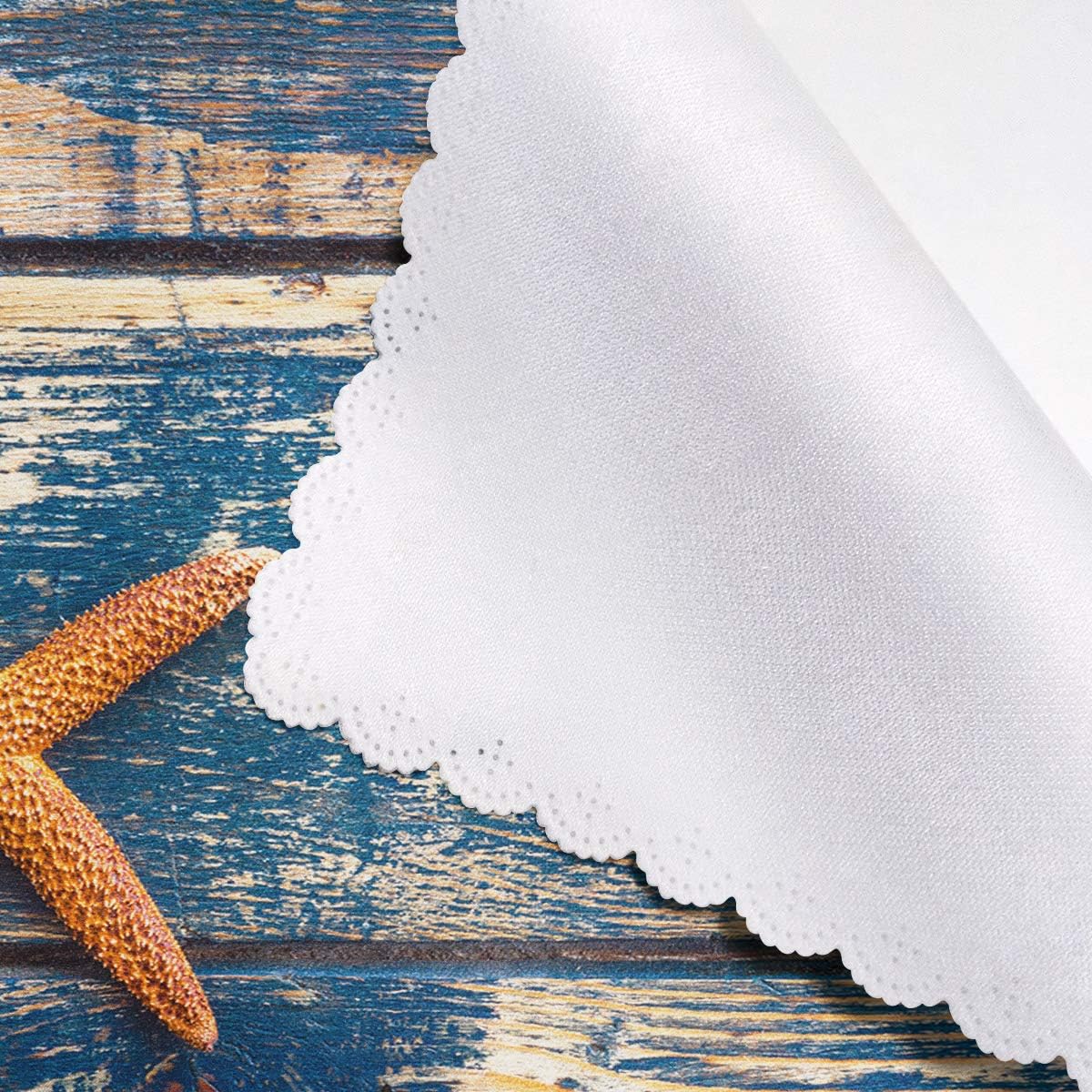 Britimes Placemats Set of 6 Washable Table Place Mats Decoration Heat Resistant Eat Mat for Kitchen Dining Decor Old Beach Wood 12 X 18 inches: Home & Kitchen