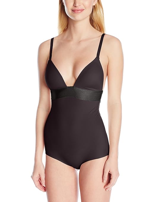 Maidenform Damen Formender Body Endlessly Smooth-Plunge BodyBriefer