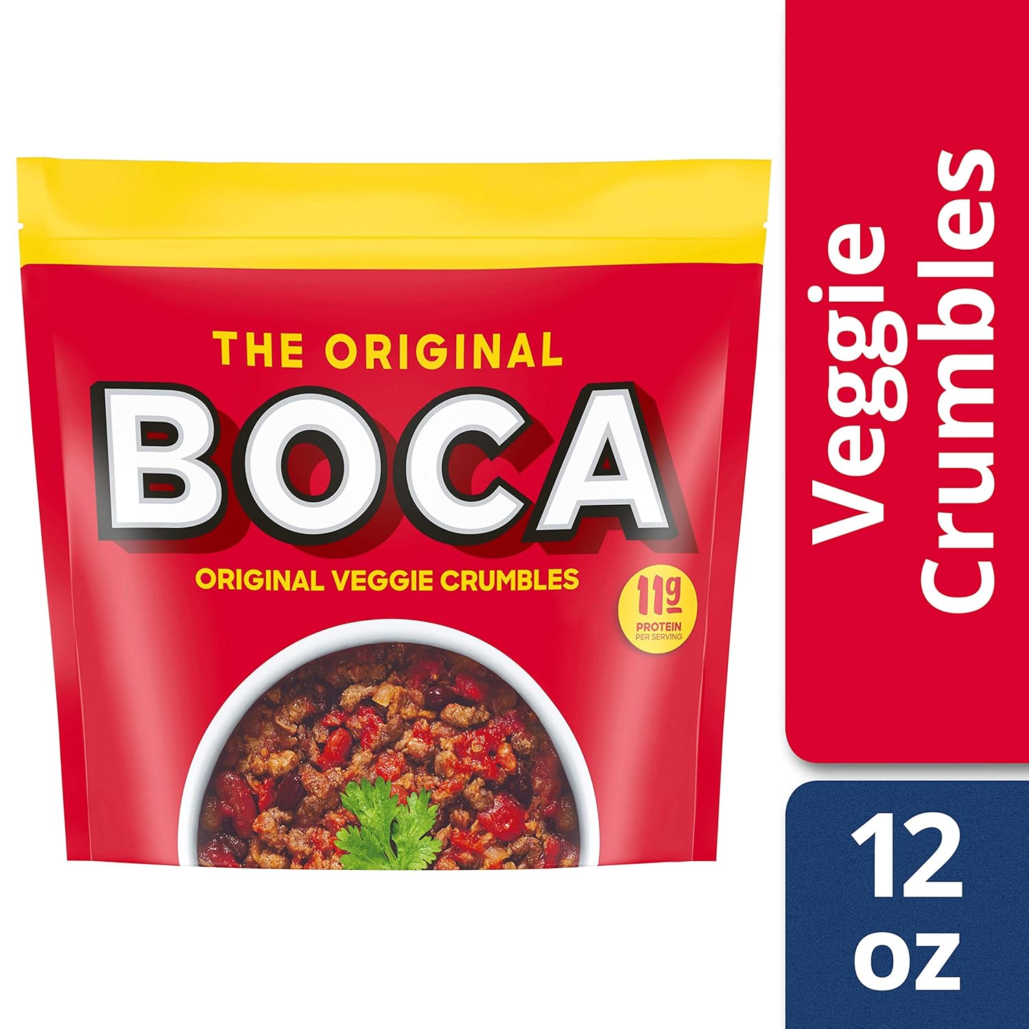 Boca Frozen Meat Substitute Vegan Meatless Ground Crumbles #vegan #ground #beef Boca Frozen Meat Substitute Vegan Meatless Ground Crumbles
