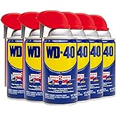 WD-40 Multi-Use Product with Smart Straw Sprays 2 Ways, 8 OZ [6-Pack]