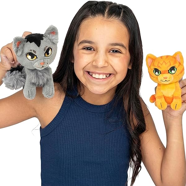 WARRIOR CATS MINI MYSTERY PLUSH, SERIES 1, BOOK SERIES, MYSTERY PLUSH BOX, BLIND BOX, 1 OF 8 POSSIBLE, OFFICIAL MERCH