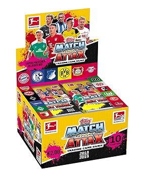 Topps BL19-DE3/D Sammelkarten 2018/19, 36 Booster im Display, Bunt