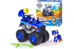 Paw Patrol: Rescue Wheels Chase’s Cruiser, Toy Truck with Projectile Launcher and Collectible Action Figure, Kids Toys for Boys & Girls Ages 3 and up