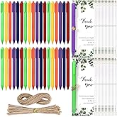 JIANTA 36 Sets Employee Appreciation Gifts Pens, Thank You Gifts Retractable Ballpoint Pen with Greeting Card, Team Inspirational Ballpoint Pen for Teacher Coworker Student Volunteer Nurse