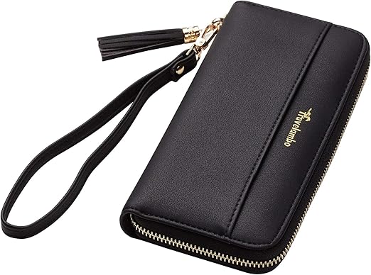black long purse