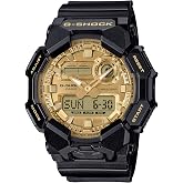 G-Shock Men's Casio Analog-Digital Black and Gold Resin Watch 55.1mm - GA010GGB-1A9