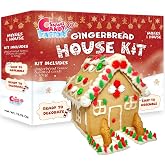 Gingerbread House Kit 12.75 Oz &ndash; Holiday Cookie Decorating Kit | Holiday Kit with Icing &amp; Candies &ndash; Christmas DIY Activity for Kids &amp; Adults &ndash; Pre-Baked Panels &ndash; Assembly Required (Small)