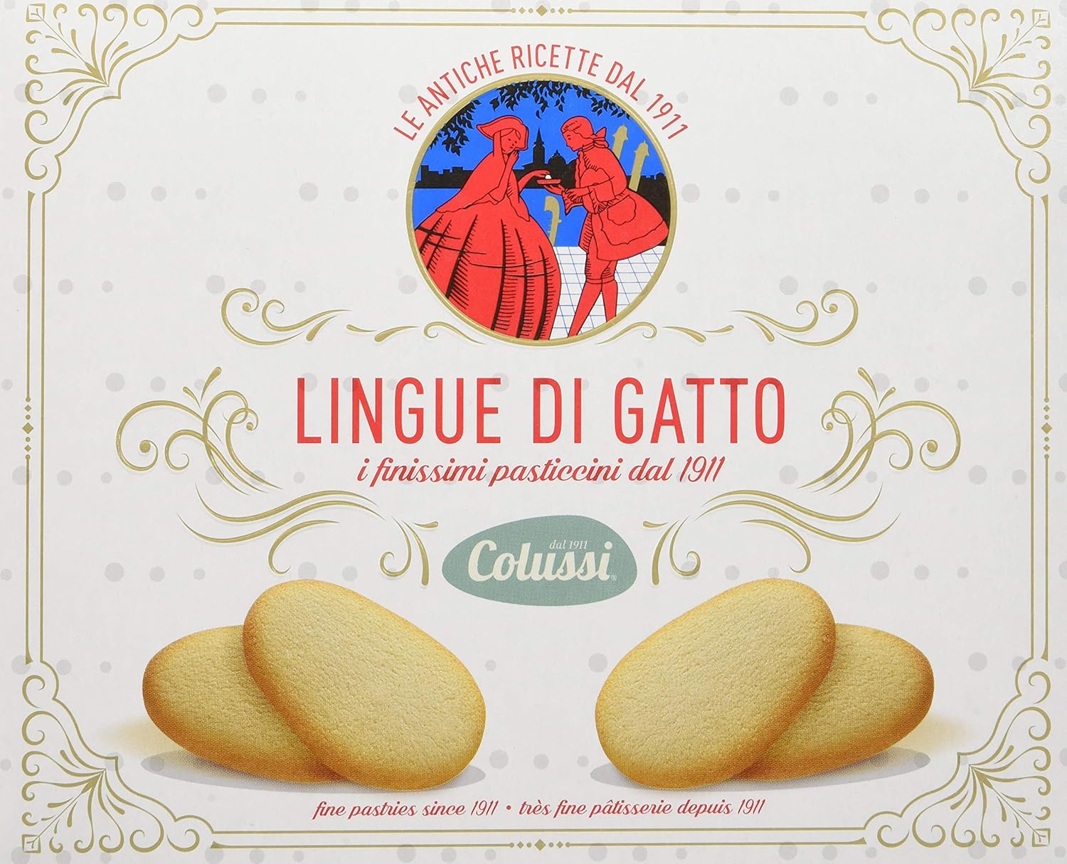 Colussi Lingue Di Gatto Pacco Da 12 X 130 Gr Amazon It Alimentari E Cura Della Casa