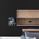 Decoroom Black Sticky Back Plastic 40x600cm Peel and Stick Wallpaper view 4