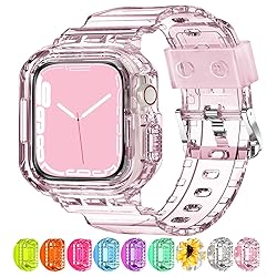XYF Compatible for Crystal Clear Apple Watch