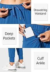 SANTINY Joggers for Women Lightweight Running