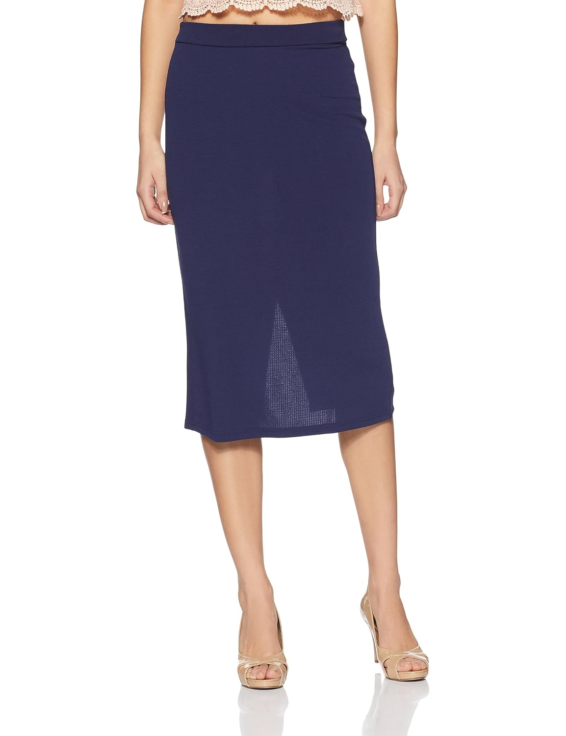 and women's knee-long skirt